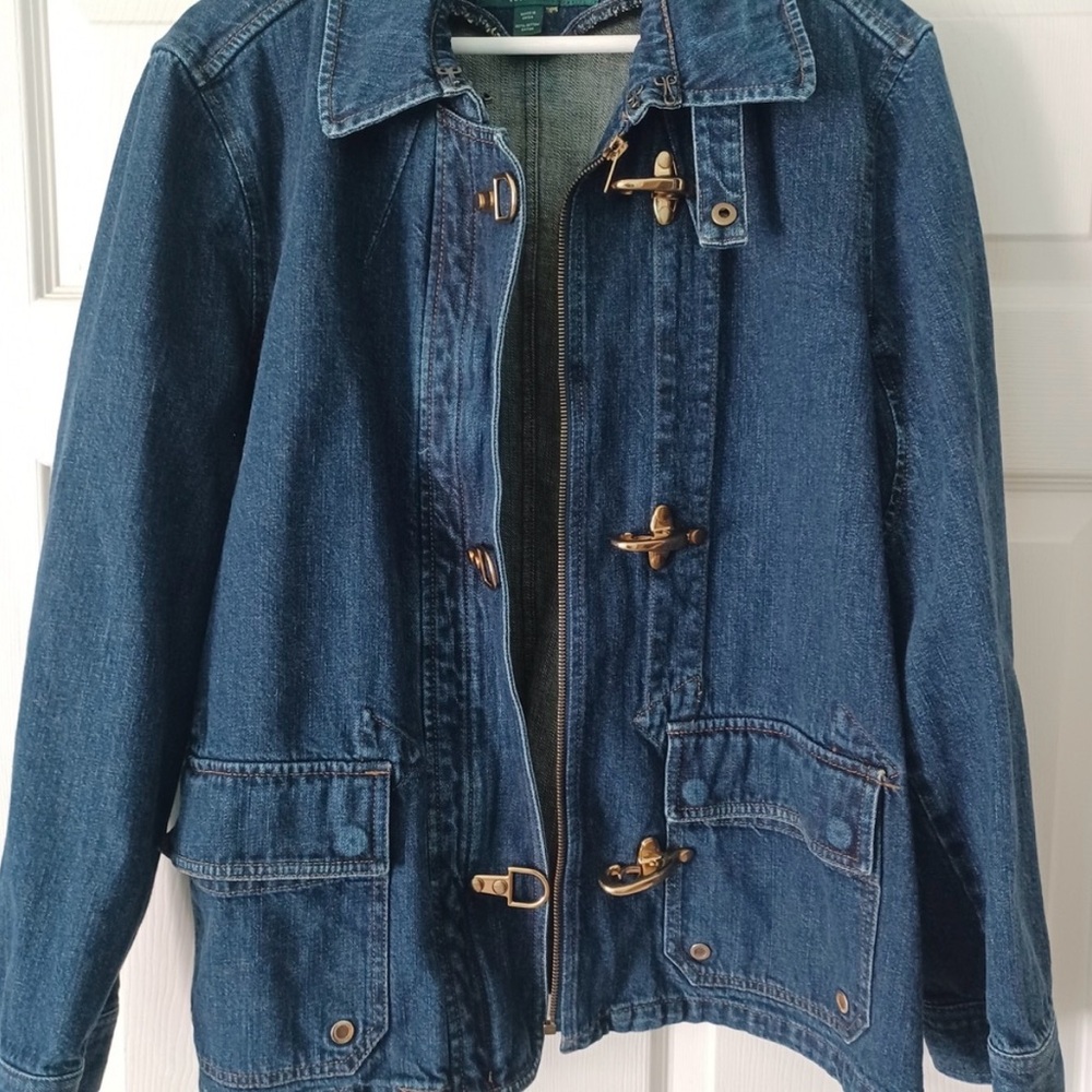 Ralph Lauren Denim Toggle Jacket